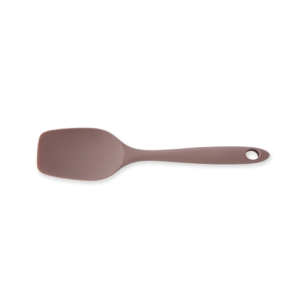 Cuillère de cuisine antirayures en silicone 27 cm taupe Mathon