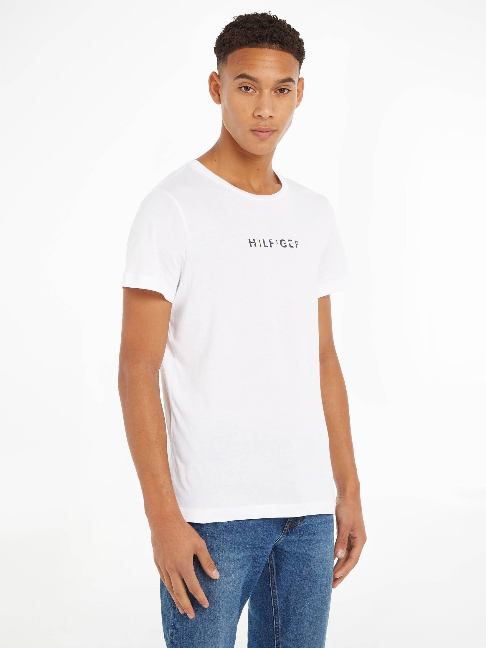Tommy Hilfiger| Herren T-Shirt Slim Fit