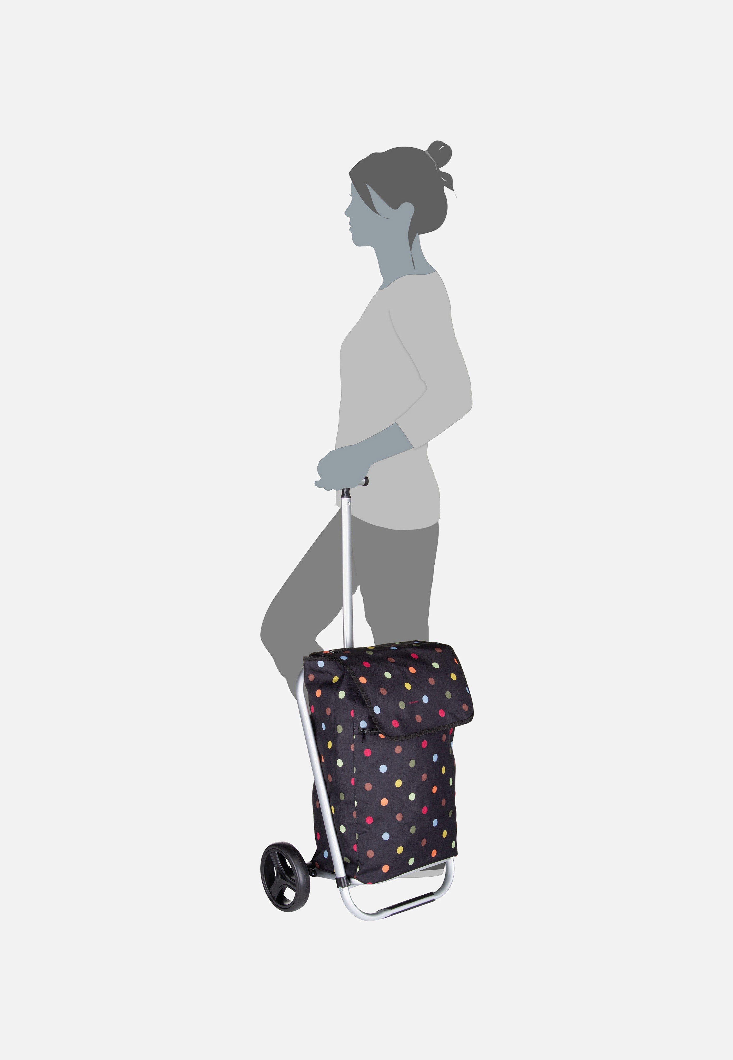 shopping trolley Dots - Einkaufstrolley