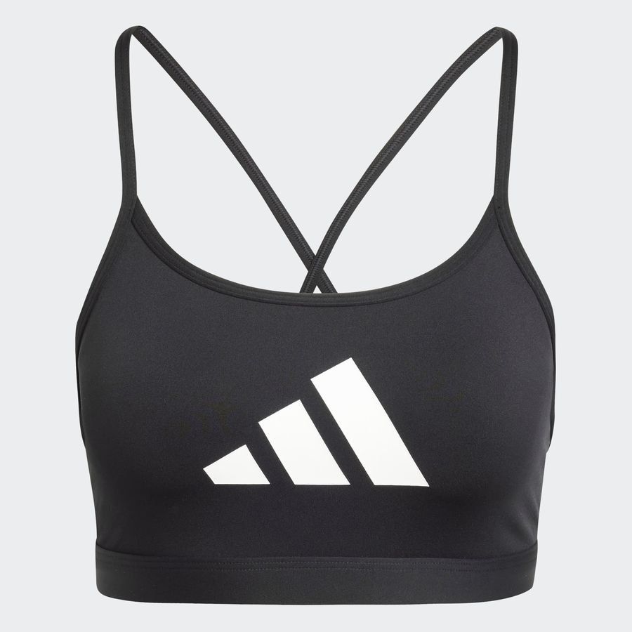 Adidas Aeroreact Big Logo Graphic Bra