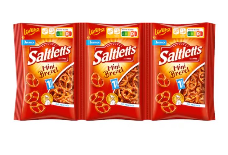 Lorenz Saltletts Mini Brezel 3x40g = 120g MHD:22.4.25