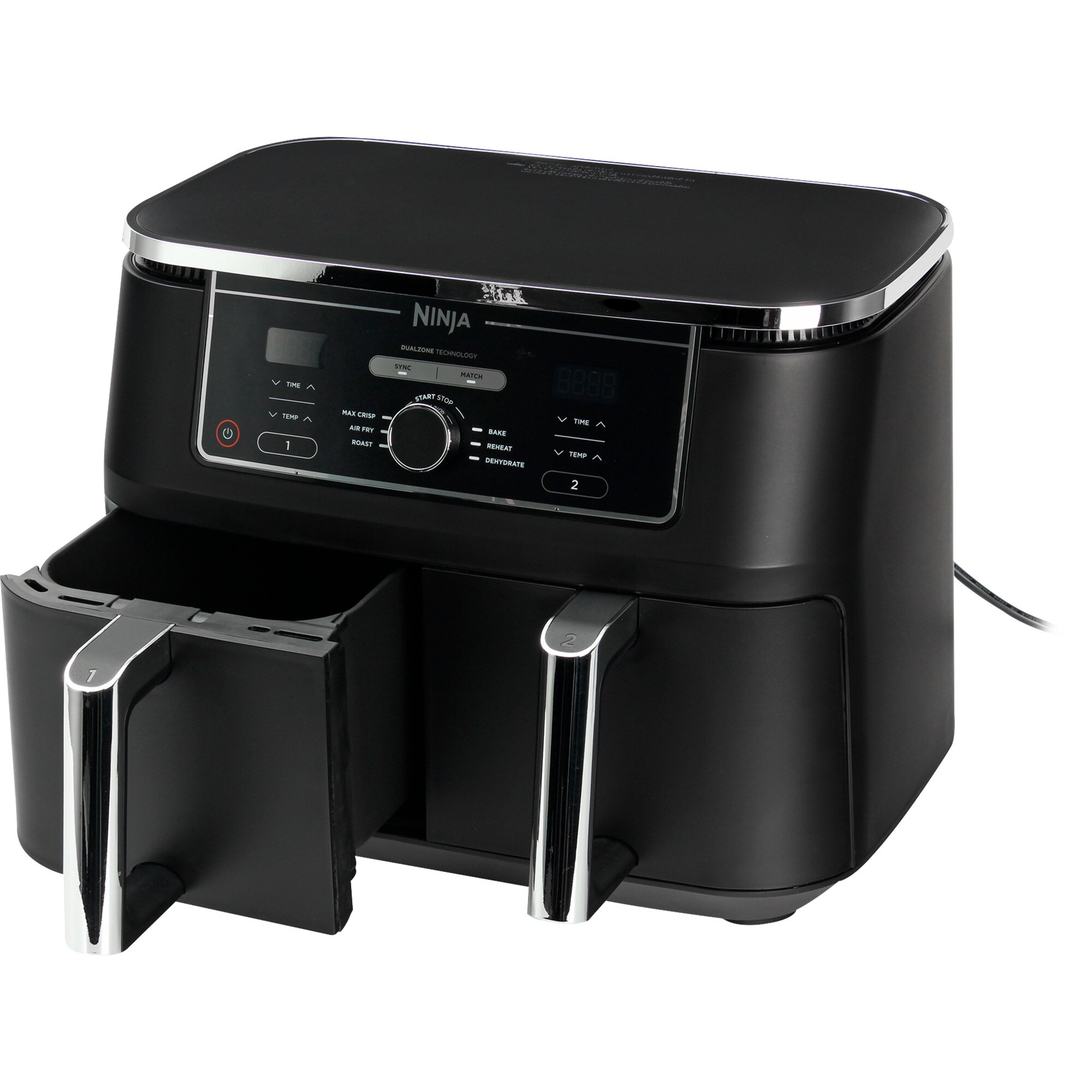 Ninja Heißluftfritteuse Foodi MAX Dual Zone Heißluftfritteuse AF400EU