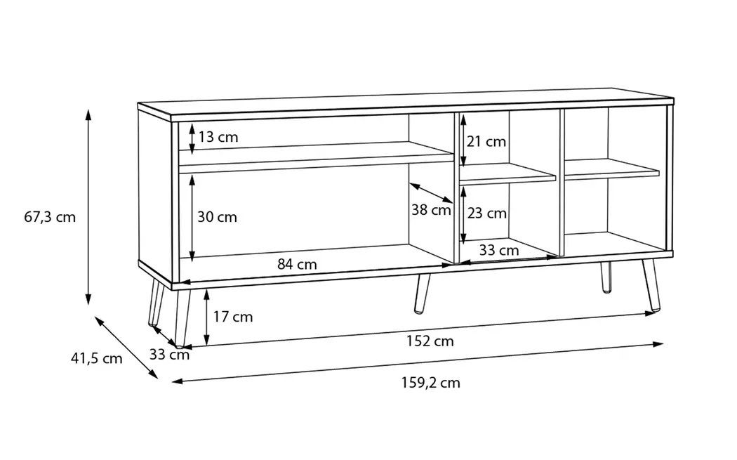 TV-Lowboard Harllson