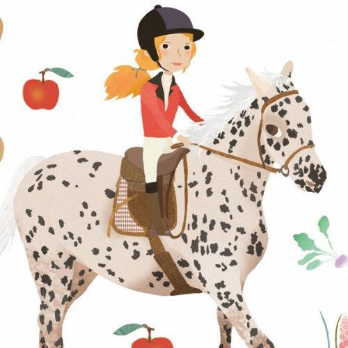 Djeco stickers paarden - 160st DJ08881