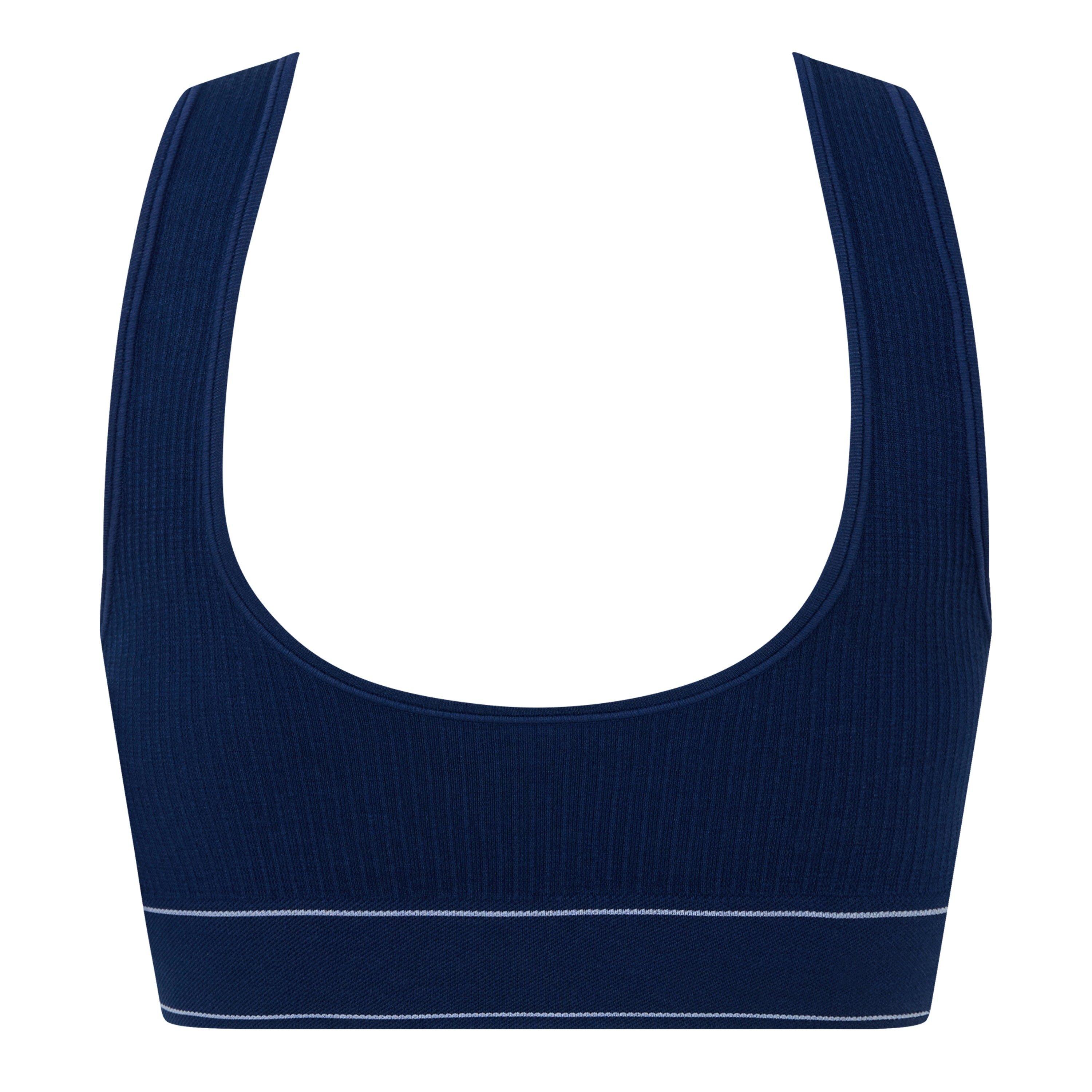 Ralph Lauren Ribbed Scoop Bra