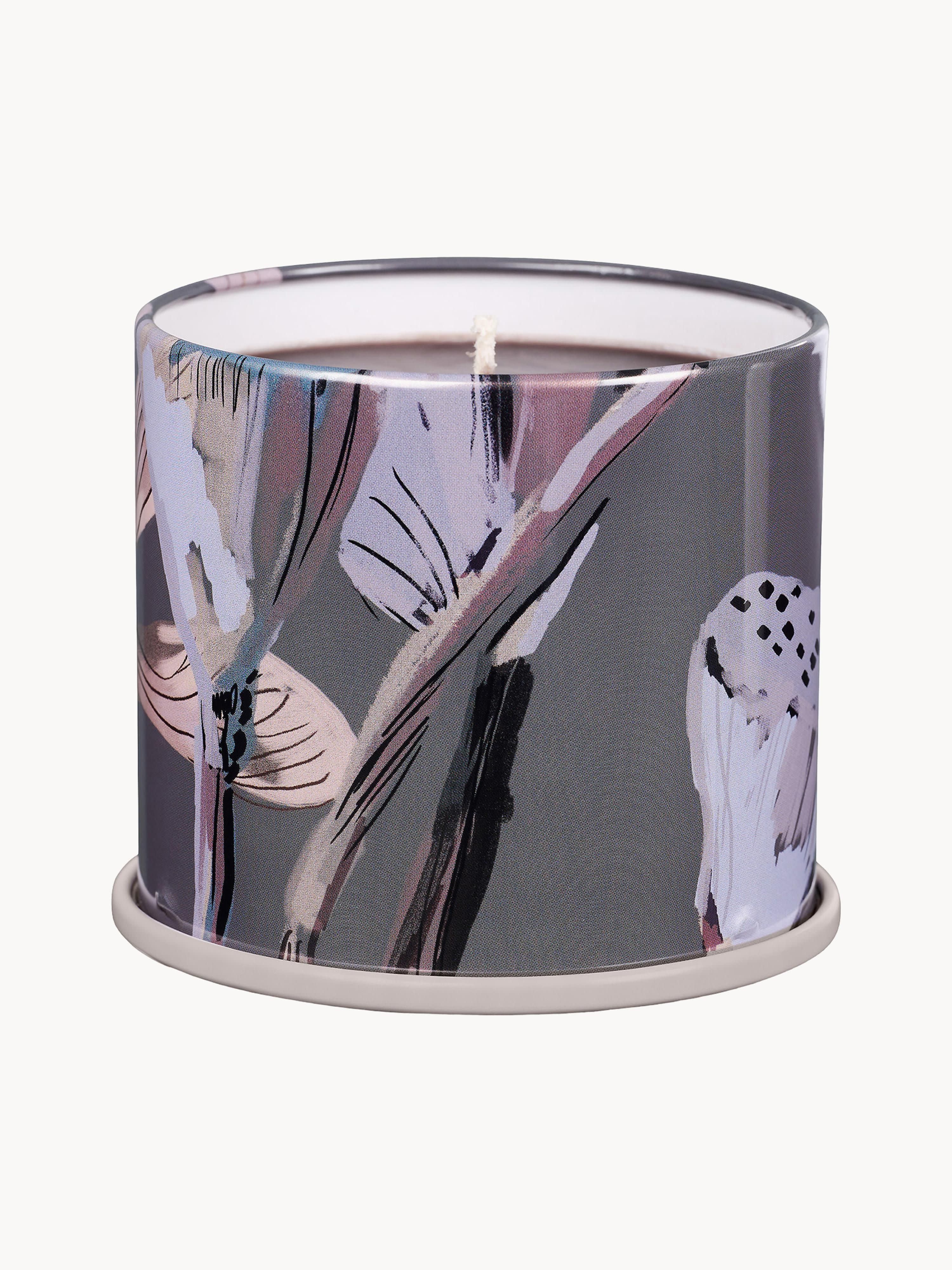 Geurkaars Vanity Tin (cederhout, suède & amber)