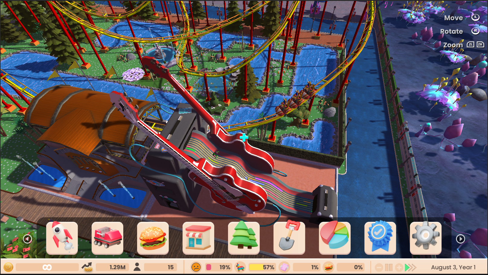 RollerCoaster Tycoon (Adventures Deluxe)- Nintendo Switch