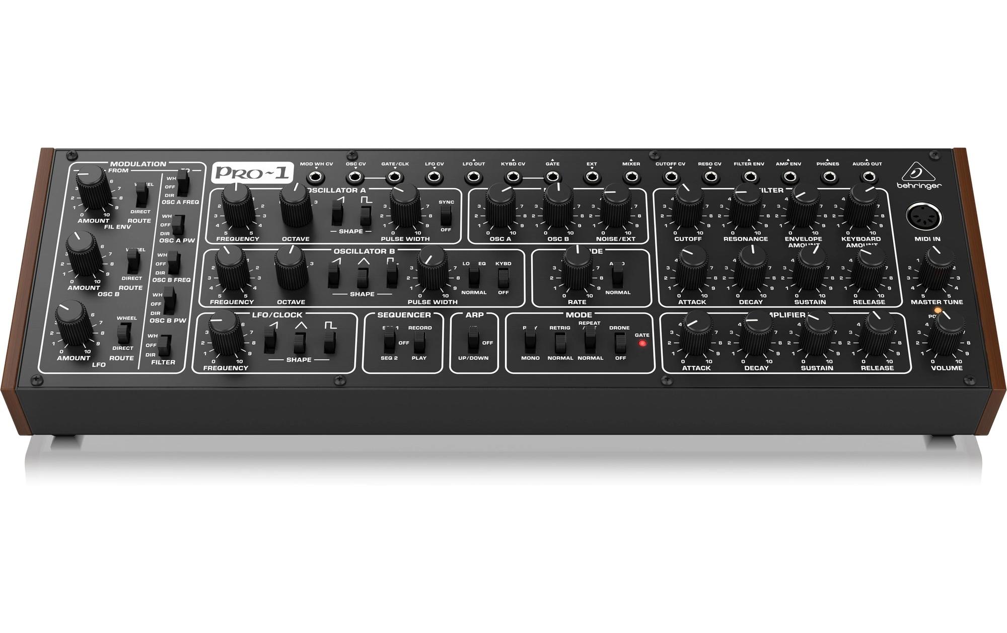 Synthesizer Pro-1<br>Analoger Synthesizer