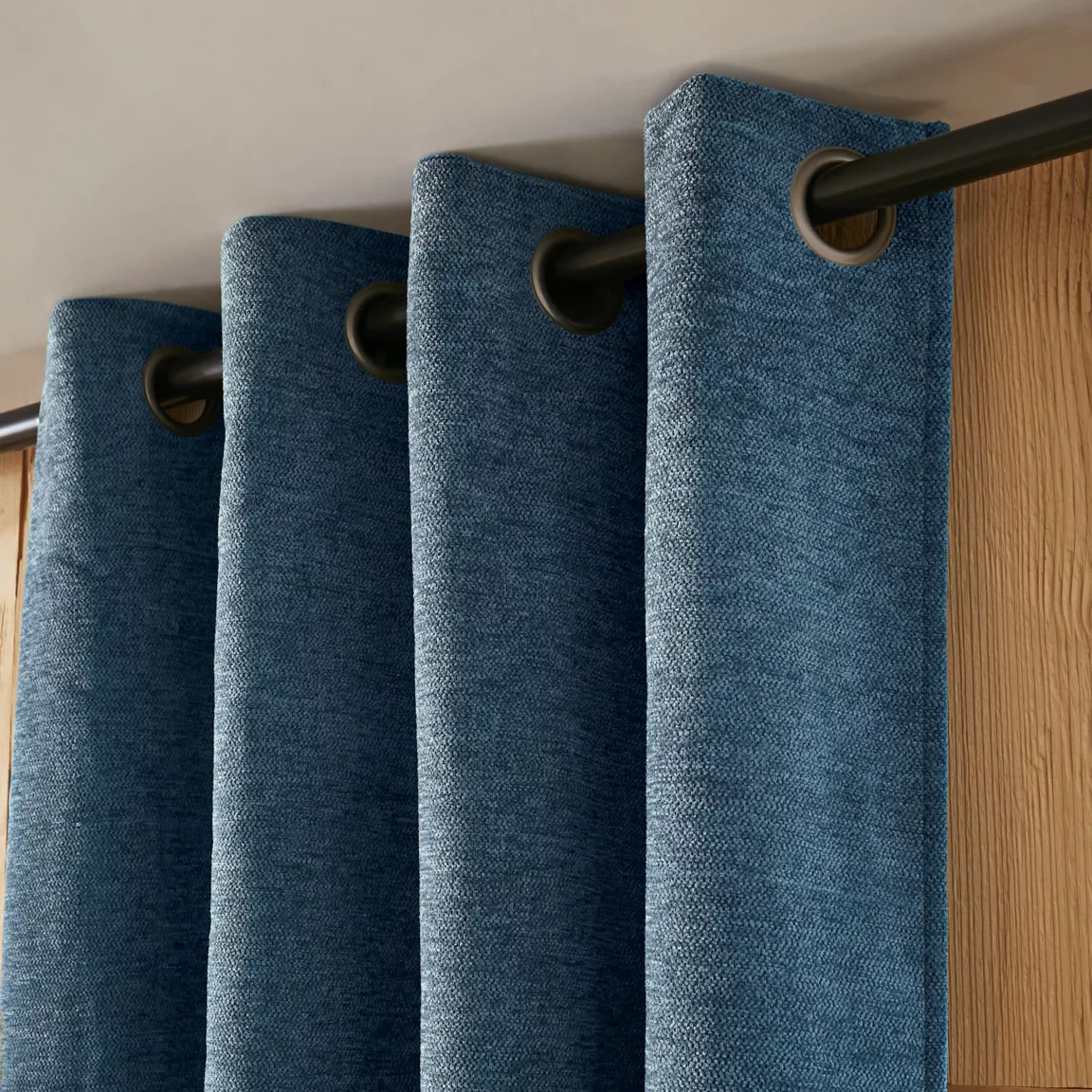 Rideau occultant isolant Total Blackout (140 x 240 cm) Magnus Bleu nuit