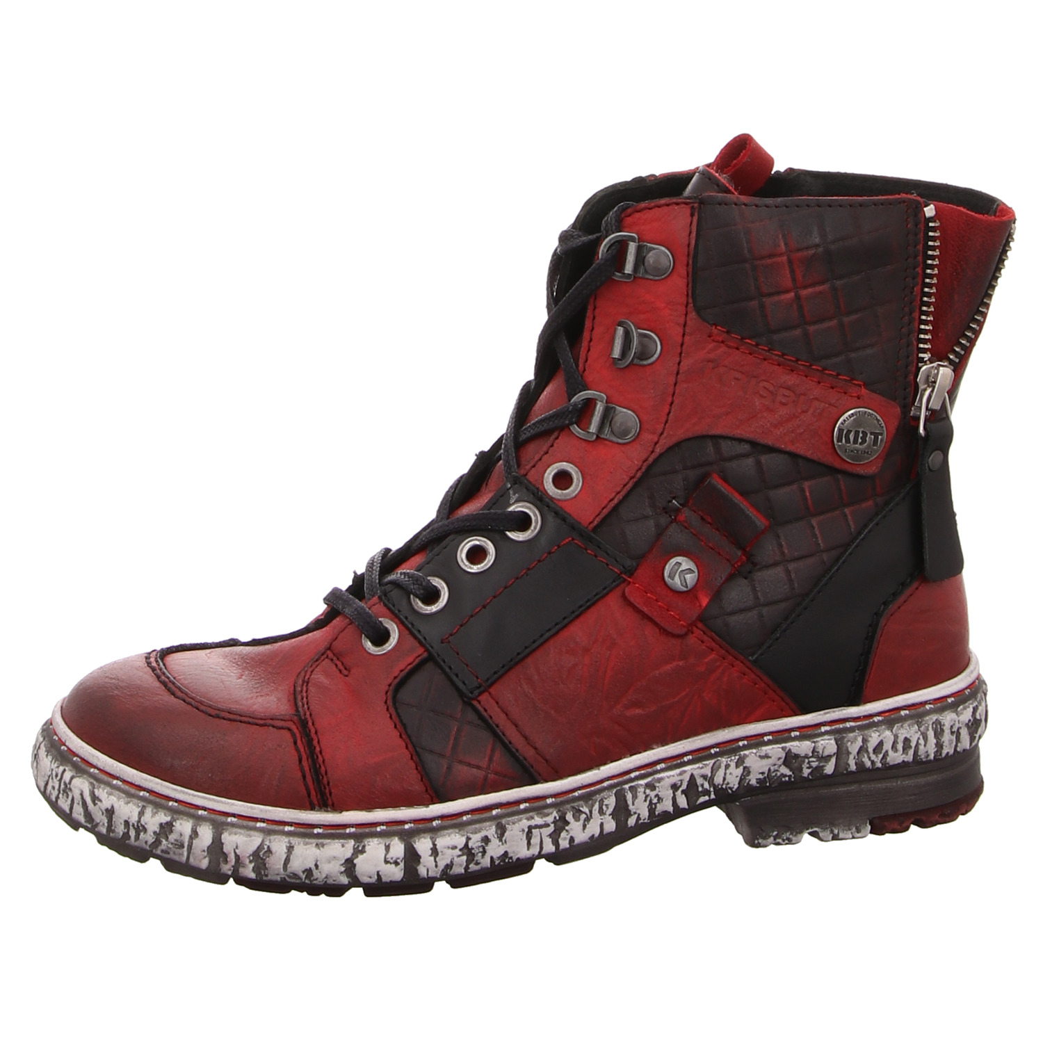 Krisbut Stiefelette rot