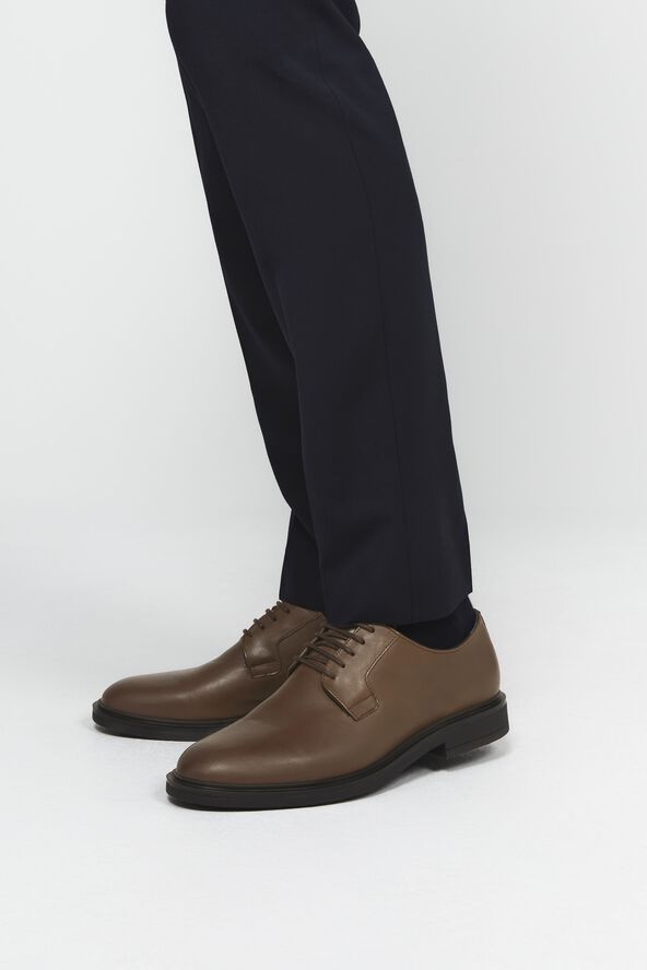 Matinique MAFitch Smooth Derby Dark brown