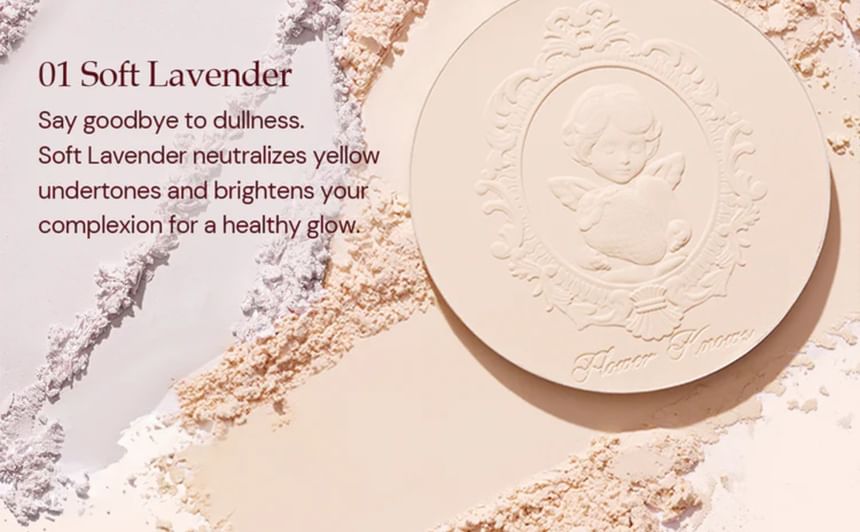 Flower Knows - Strawberry Cupid Pressed Powder - 01 Zachte Lavendel