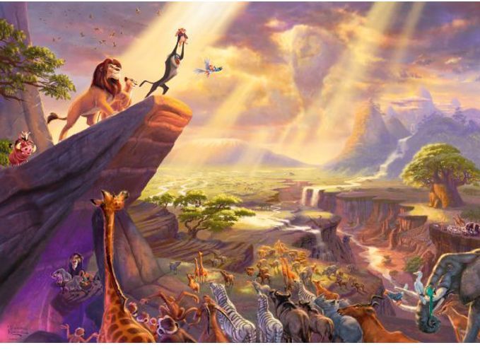 Schmidt Disney De Leeuwenkoning, 1000 stukjes