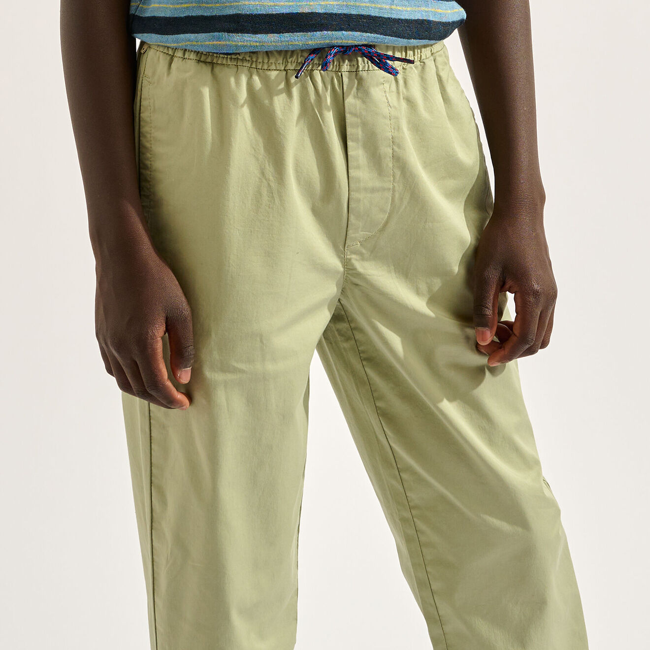 Bellerose Pantalon Pharel vert thym