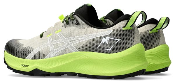 Chaussures Trail Asics Gel-Trabuco 12 Beige/Noir/Vert Homme