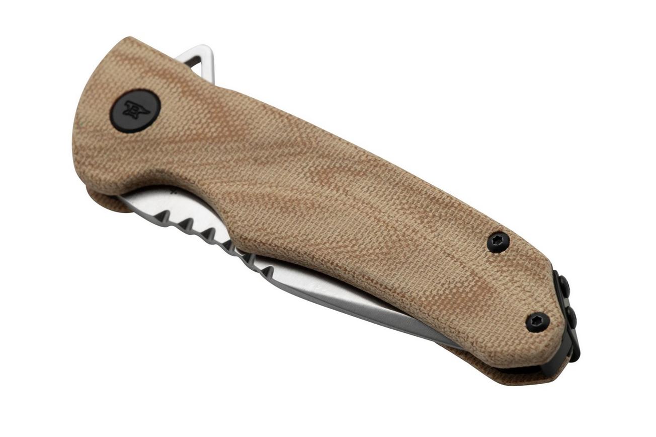 Buck Sprint Pro 0841TNS Natural Micarta, zakmes