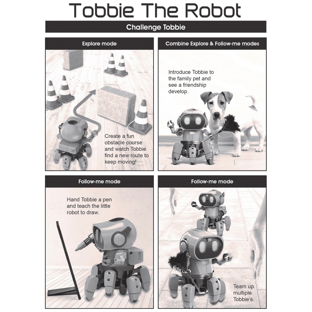 Baue deinen eigenen Tobbie den Roboter