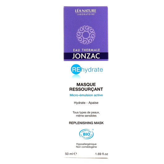 Masque hydratant ressourçant Jonzac Rehydrate