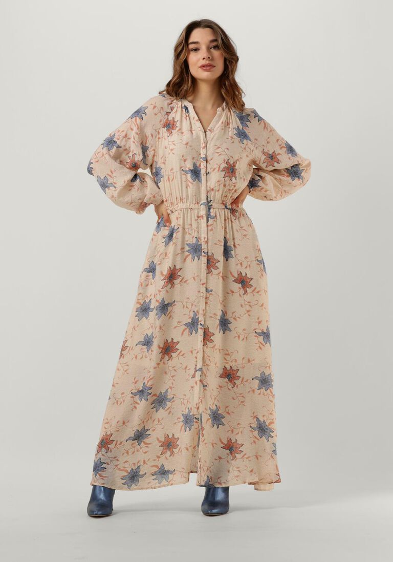 SOFIE SCHNOOR zand sofie schnoor maxi jurk s231287