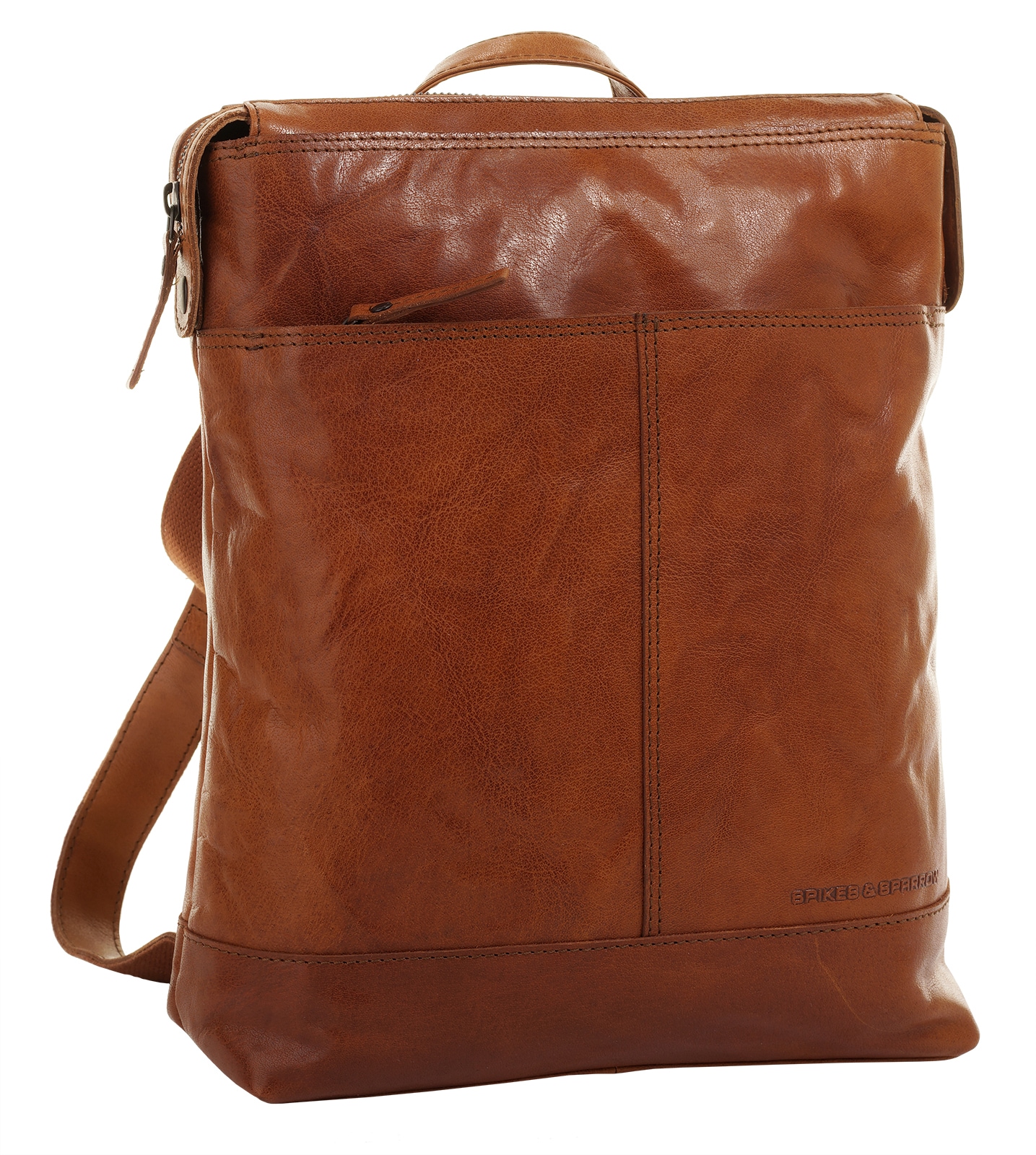 Spikes & Sparrow Laptoptasche echt Leder