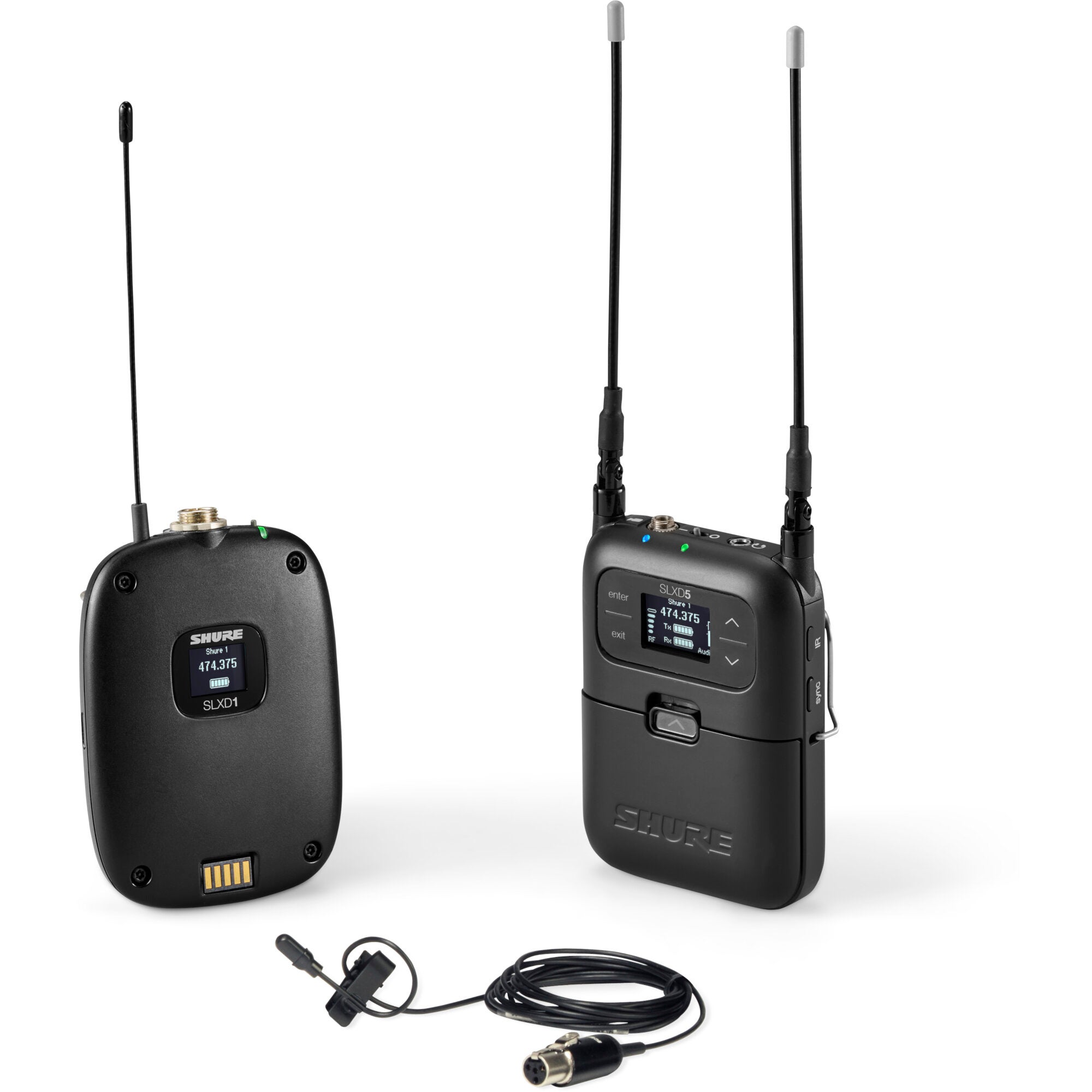 Shure SLXD15/DL4B draadloze dasspeldmicrofoon S50 (823-865 MHz)