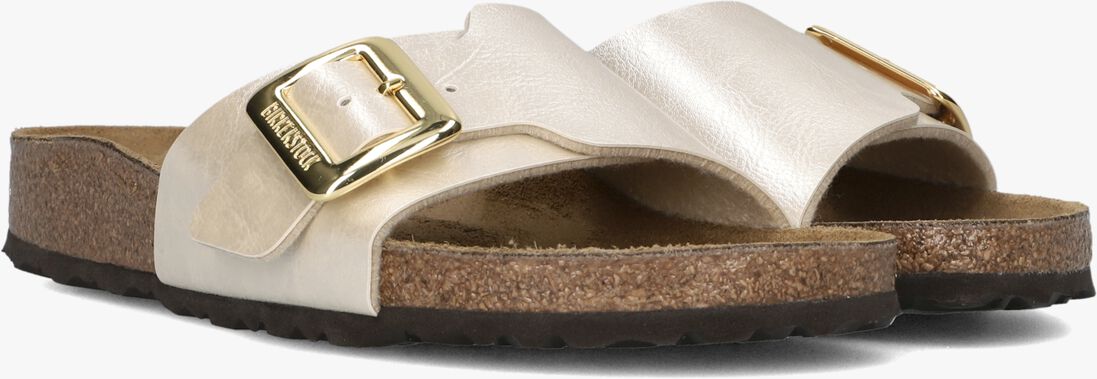 beige birkenstock slippers catalina cushion buckle