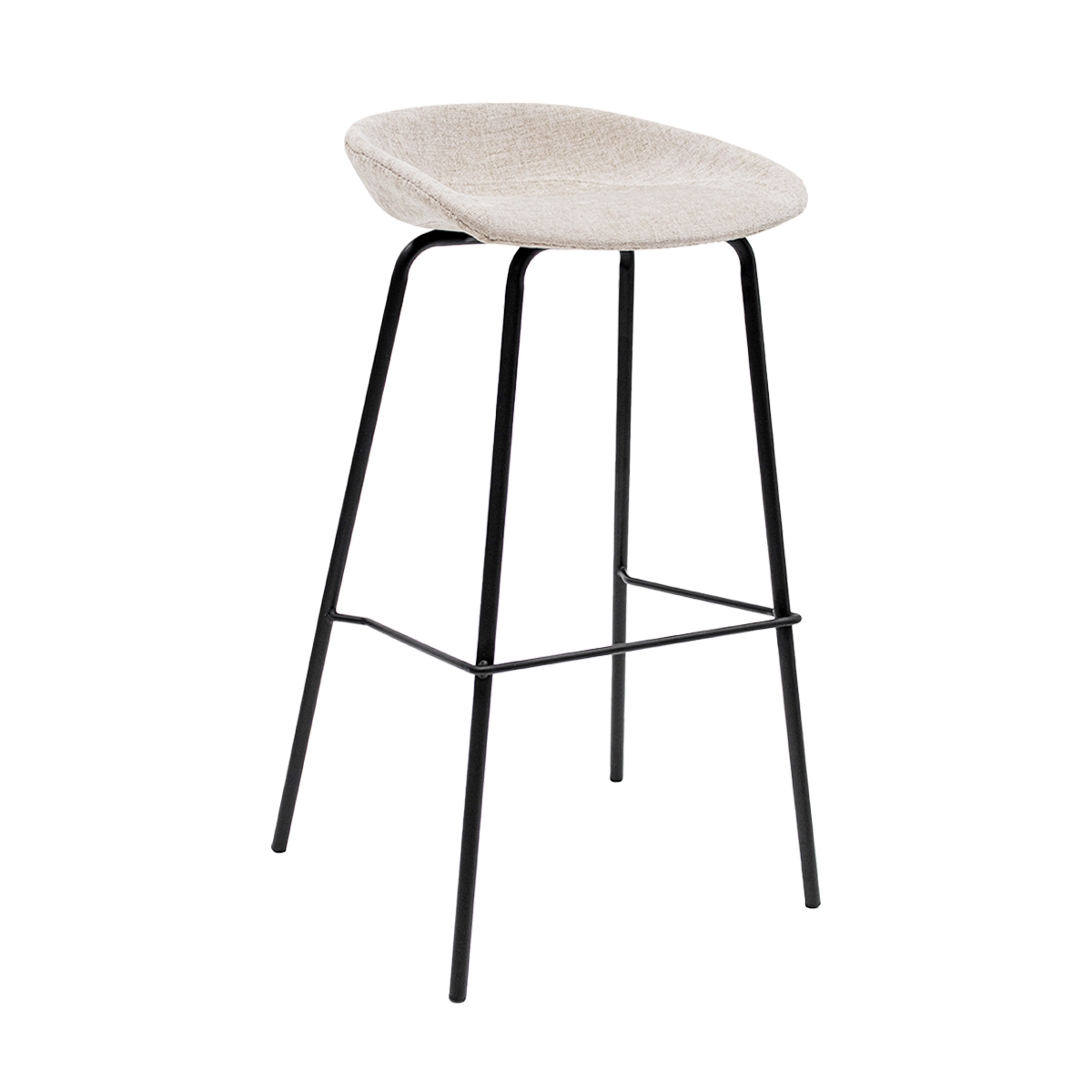 Kick barkruk Riga H80 cm champagne
