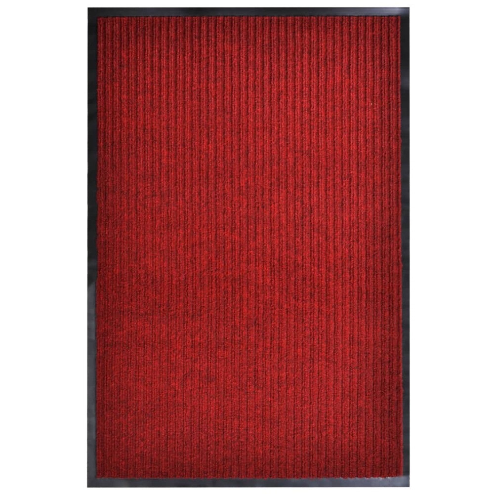 Paillasson rouge 120x220 cm pvc