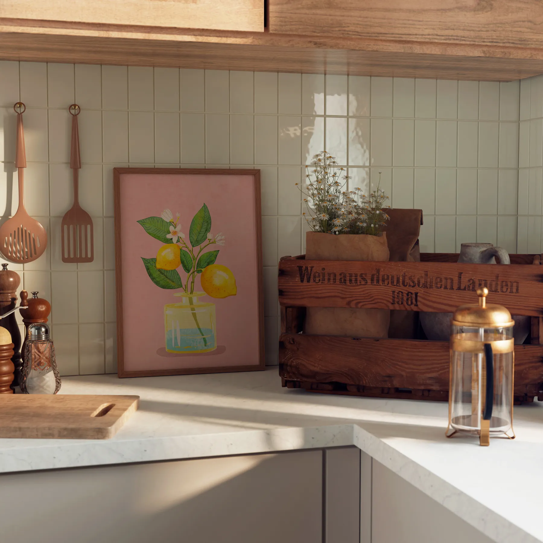 Poster&Frame Rosana Laiz Blursbyai Plakat - Lemons