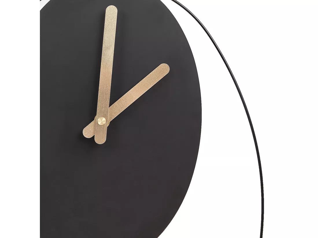 Horloge murale MANIGOD 32 cm Métal Noir