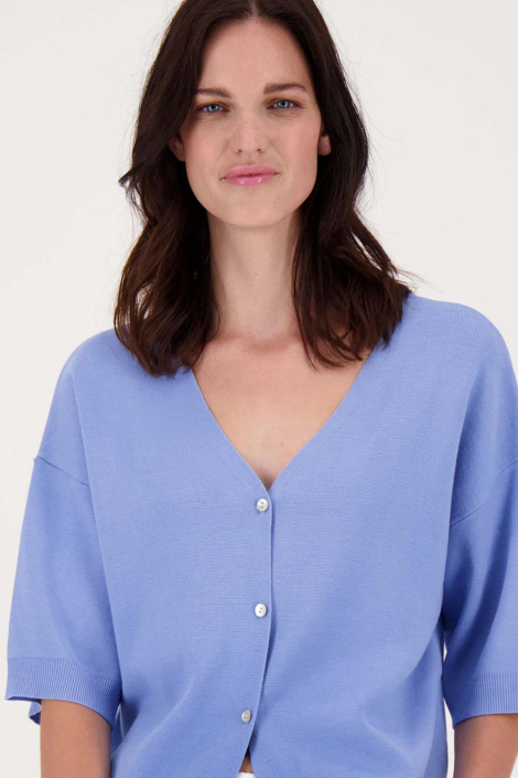 Zusss blauwe dames vest