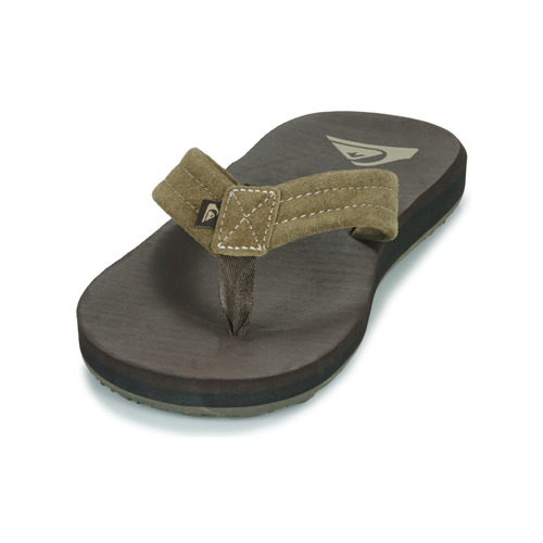 Quiksilver - CARVER SUEDE CORE Kaki / Negro