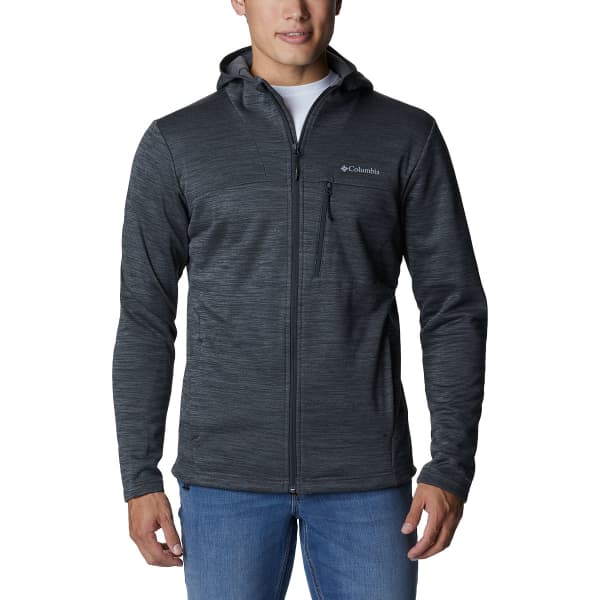 Veste polaire randonnée COLUMBIA MAXTRAIL II FLEECE HOODED SHARK HEATHER