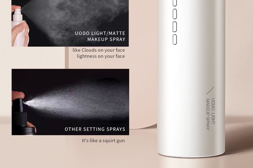 UODO - Lichte / Matte Make-up Spray - 2 Soorten