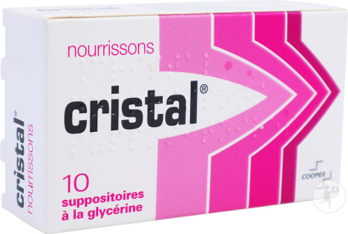 Cooper Cristal Nourrissons Suppositoires À La Glycérine 10 Pièces