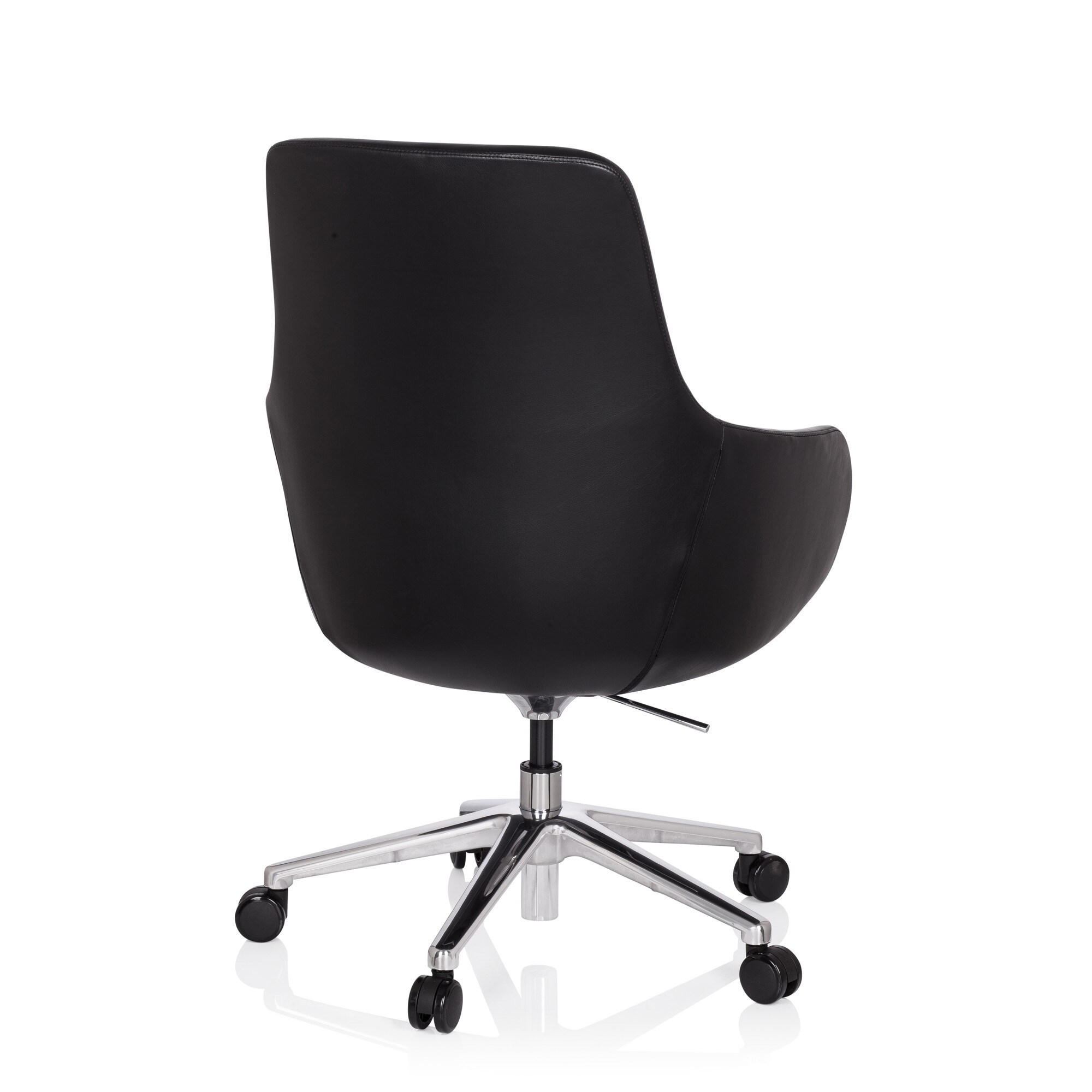 Profi Chefsessel BARENO Leder mit Armlehnen hjh OFFICE