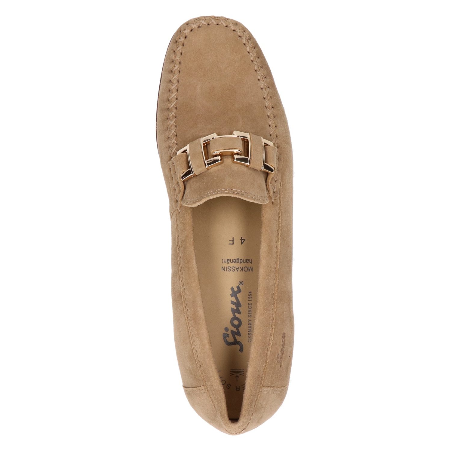 Cambria dames loafer Sioux Bruin