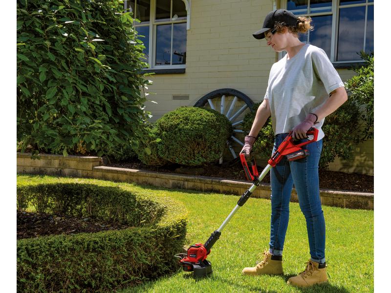 Einhell Akku-Rasentrimmer GE-CT 18/28 Li-Solo Akkubetriebener Rasentrimmer