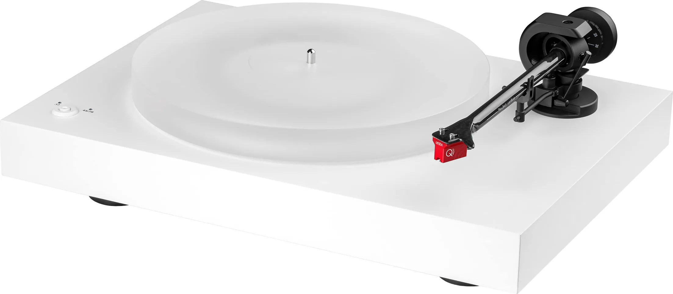 Pro-Ject X2B Blanc satin   cellule Quintet Red Platines vinyle hi-fi