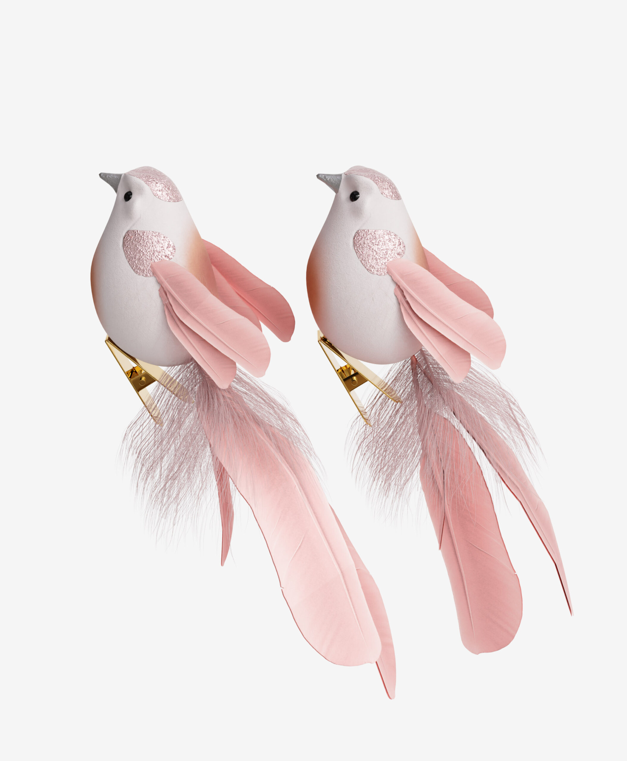 Vogel-Ornament, 2er-Pack
