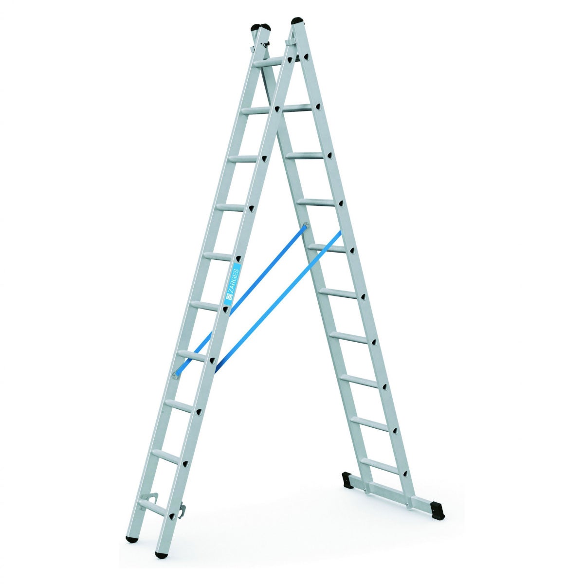 Zarges Combimaster DX 2x10 sporten combiladder