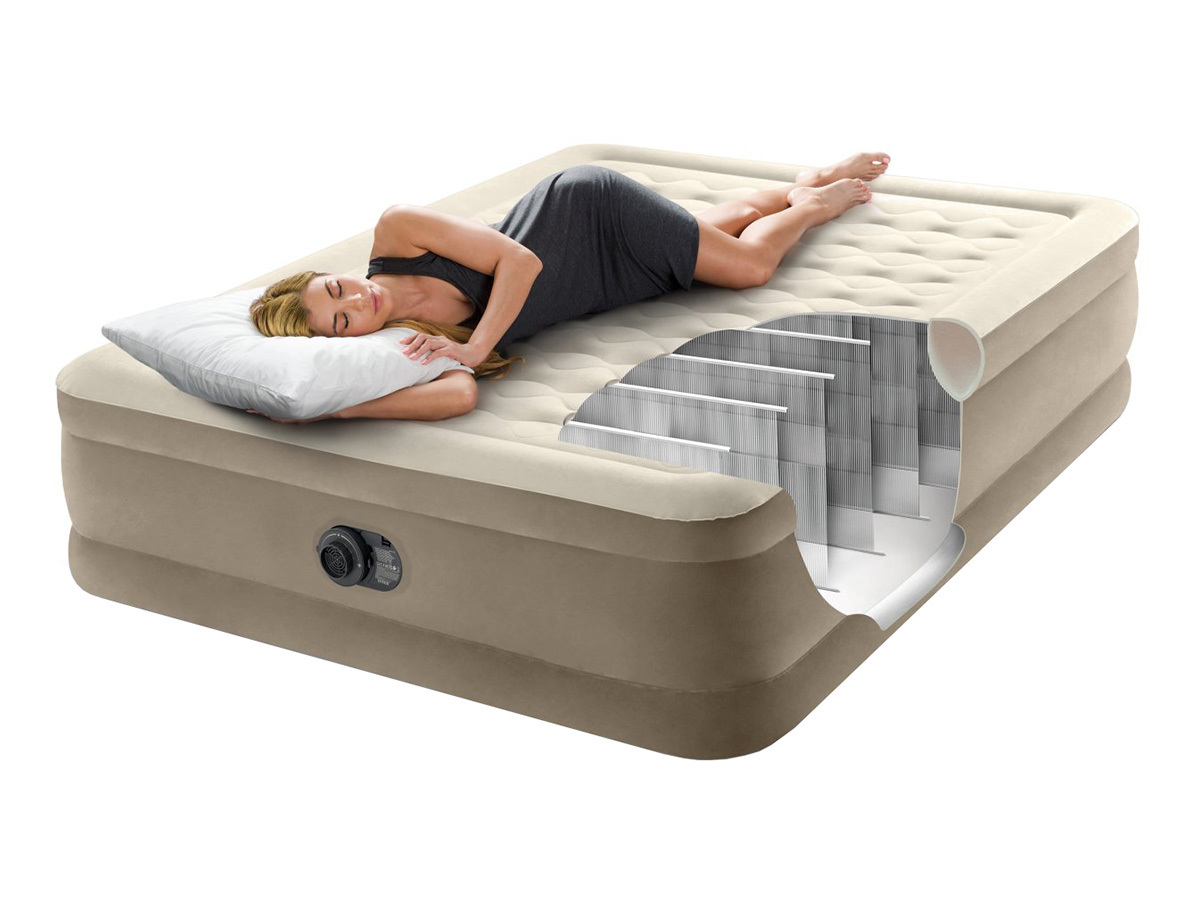 Intex Ultra Plush 2-persoons luchtbed - 203 x 152 x 46 cm