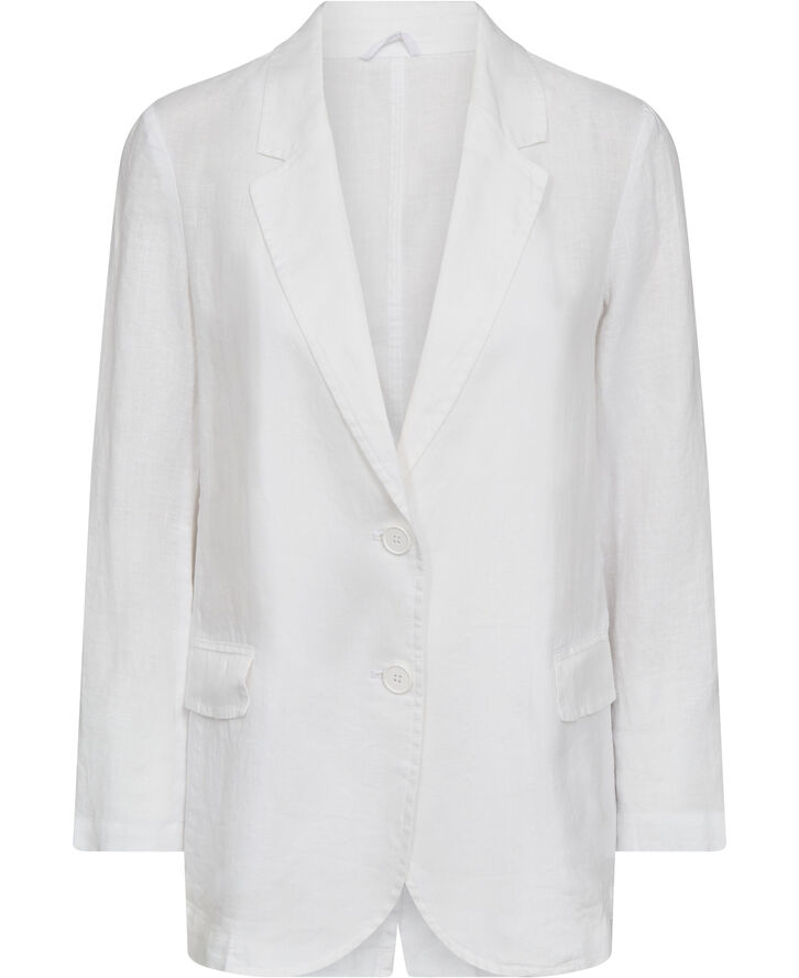 United Colors of Benetton JACKET - 100% hør Hvid