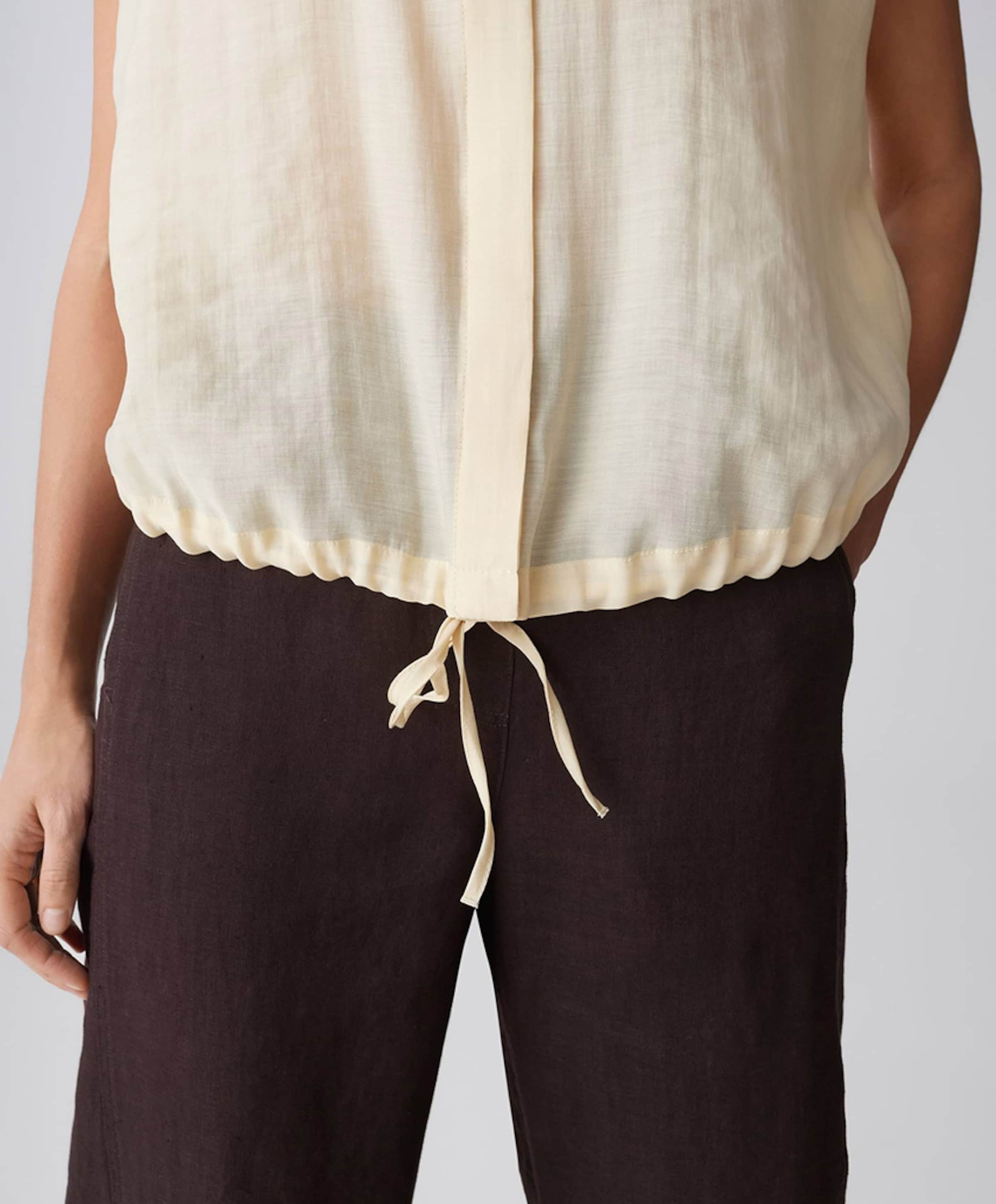 OPUS Dames blouse geel