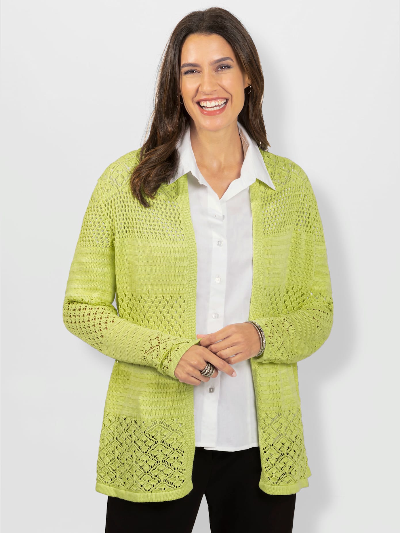 Veste en tricot 60% coton