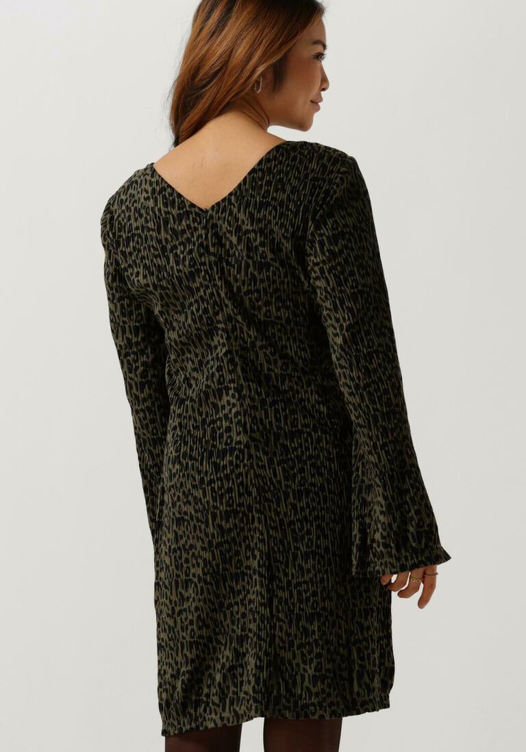 Y.A.S. donkergroene y.a.s. mini jurk yassisma ls dress
