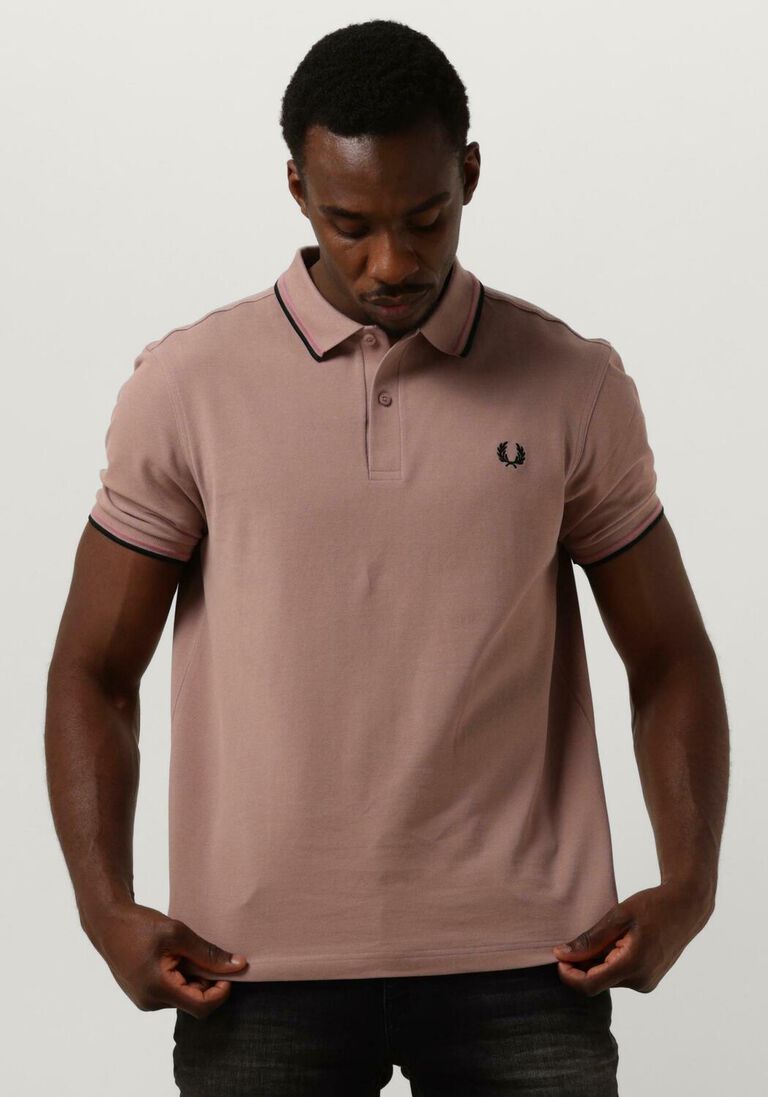 FRED PERRY lichtroze fred perry polo the twin tipped fred perry shirt