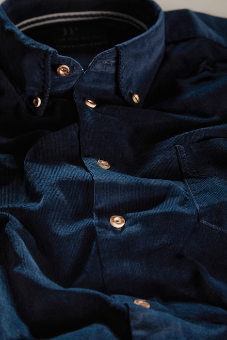 Cord-Hemd, Tracht, Langarm, Buttondown-Kragen, Modern Fit