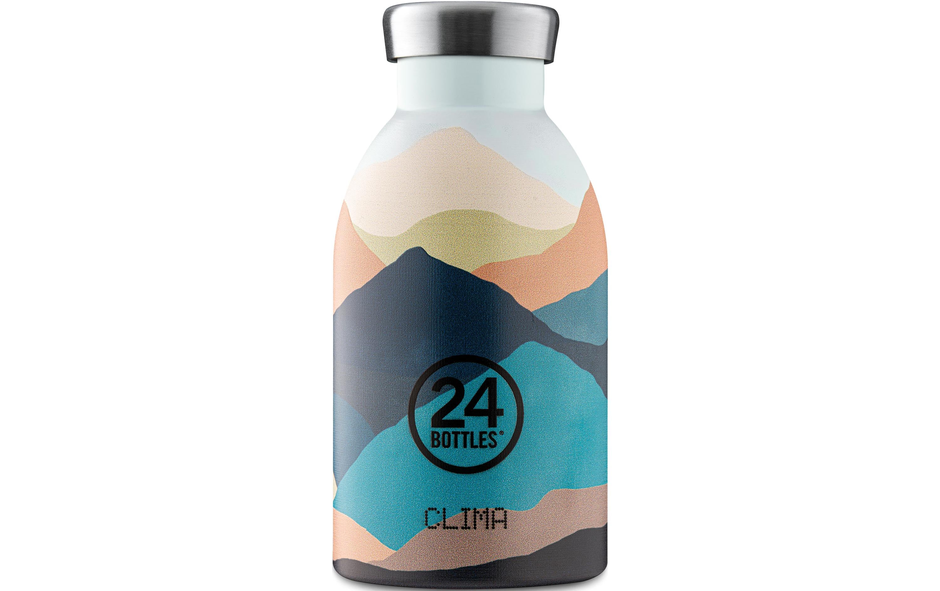 Thermosflasche Clima 330 ml, MountainsIsolierflasche mit doppelwandiger Edelstahlisolation