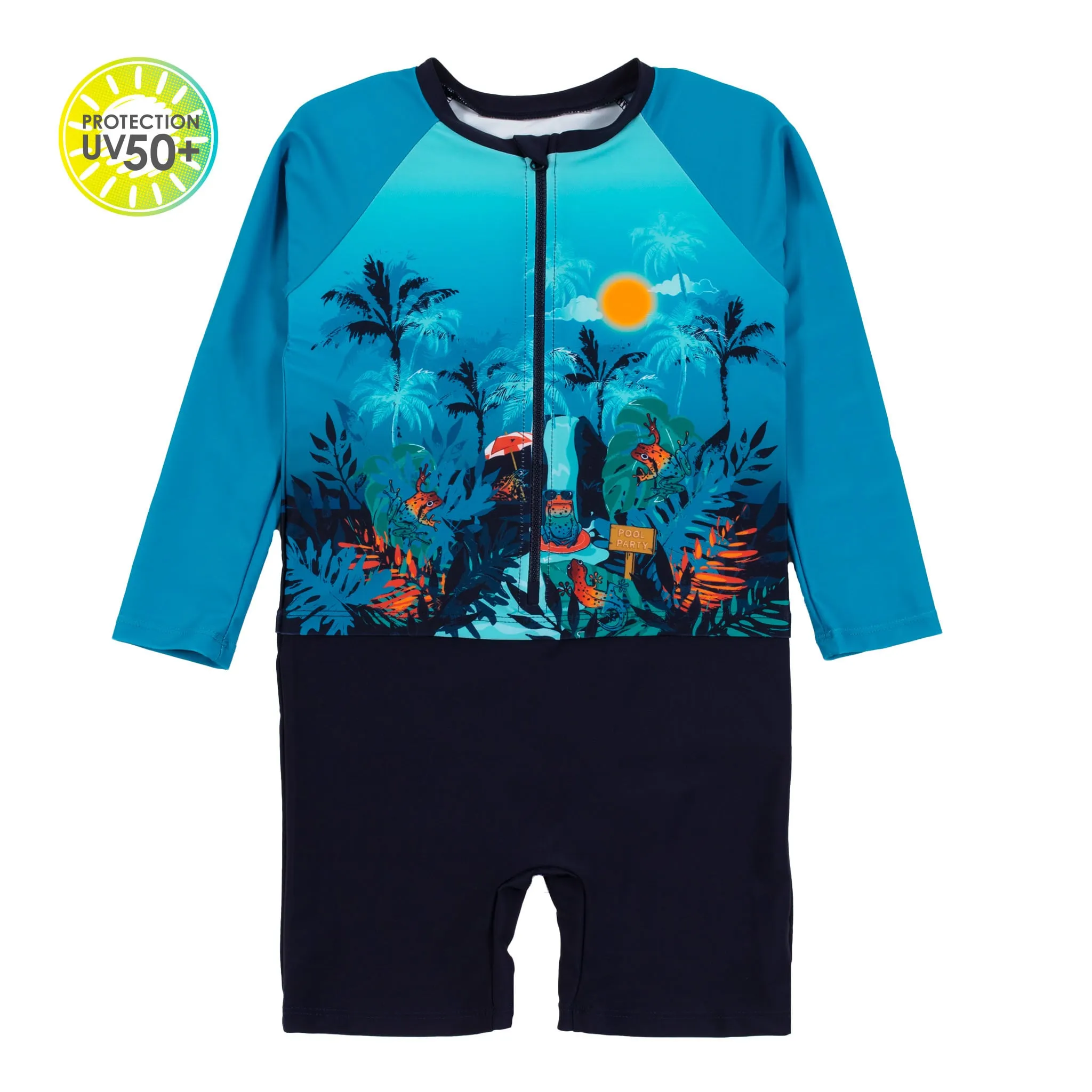 Nanö Maillot UV Manches Longues Grenouilles 2-4ans
